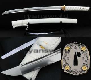   Steel Full Tang Blade Japanese Samurai Katana Wakizashi sword  