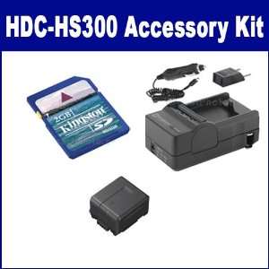  Panasonic HDC HS300 Camcorder Accessory Kit includes SDM 