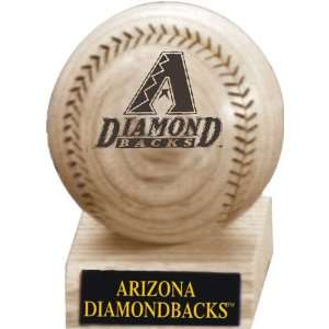  Arizona Diamondbacks Maple Baseball with Stand: Sports 