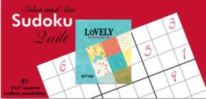 Moda Lovely Sudoku Quilt Kit  