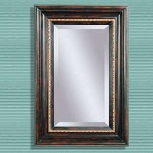  Bassett Mirror M2254B Galante Wall Mirror in Cafe and 