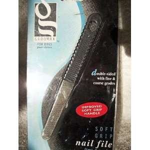  Groomax Dog Soft Grip Nail File: Pet Supplies