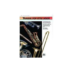   Alfred Publishing 00 14609 Yamaha Pop Style Solos Musical Instruments