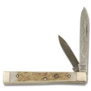   Doctors Knife with Genuine Deer Stag Handles: Sports & Outdoors