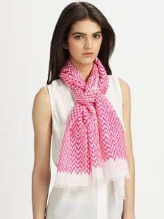 Bajra   Zig Zag Print Scarf