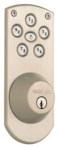 Weiser POWERBOLT 1000 ELECTRONIC DEADBOLT Satin Nickel 