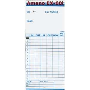  Amano Bi Weekly Time Cards (Ama 60ib)