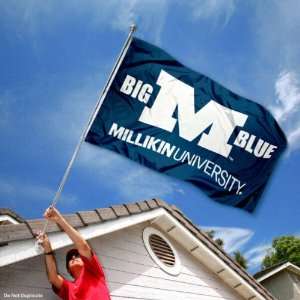  Millikin Big Blue MU University Large College Flag: Sports 