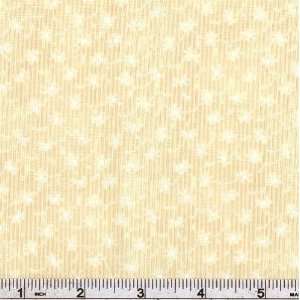   Tickled Pink Ticking Natural Fabric By The Yard Arts, Crafts & Sewing