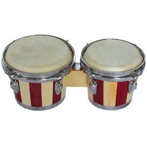  Cannon UPWB2 Two Tone Bongo Drum Musical Instruments