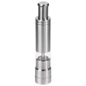  Pump and Grind Salt Mill Stainless Steel Pump and Grind 