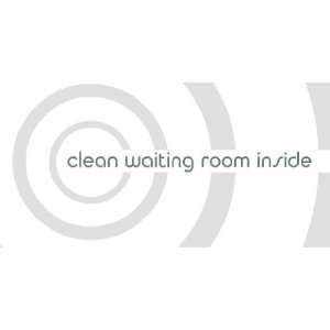    3x6 Vinyl Banner   Clean Waiting Room Inside 