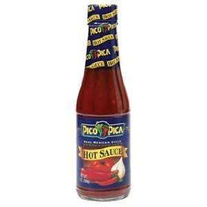 Pico Pica Mexican Hot Sauce 7 oz   HOT(PACK OF 3):  Grocery 