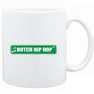  Mug White  Dutch Hip Hop STREET SIGN  Music Sports 
