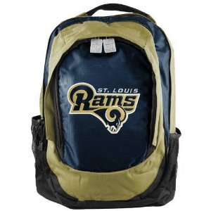   Louis Rams NFL Backpack with Embroidered Team Logo