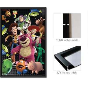 Framed Toy Story 3 Poster Woody Buzz Bear Movie Fr6198  