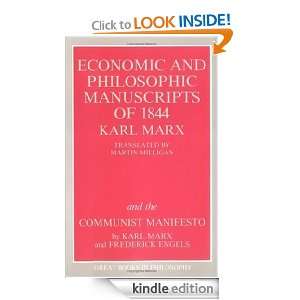   Philosophy Series) Karl Marx, Fredrick Engels, Martin Milligan