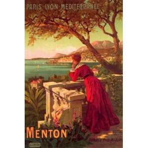  MENTON PARIS LYON MEDITERRANEE TRAVEL FRANCE FRENCH SMALL 