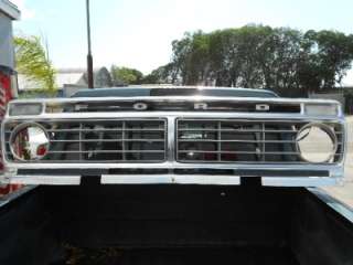 74 FORD TRUCK PICKUP F100 F150 F250 F350 ALUMINUM GRILLE AND SHELL 73 
