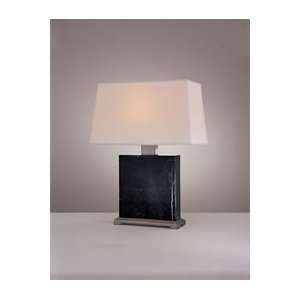 George Kovacs Marbelous Black Marble Table Lamp