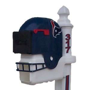  Houston Texans Football Helmet Mailbox