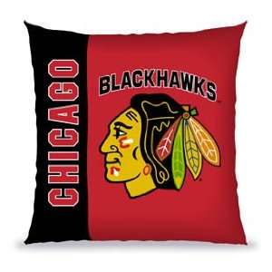  Chicago Blackhawks 27in Vertical Stitch Pillow Sports 