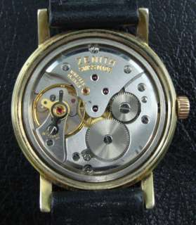 CLASSIC ZENITH GOLD FILLED CAL 2531 MENS WATCH. NO RES!!  