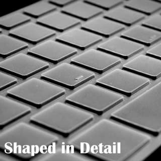 Clear Rubberized Hard Shell Case Skin for MacBook Pro 13+TPU Keyboard 
