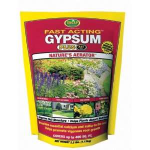 FAST ACTING GYPSUM PLUS 400, Part No. 201253 (Catalog Category: SOIL 