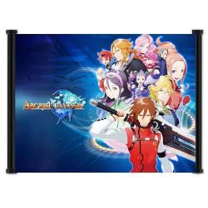  Arc Rise Fantasia Game Fabric Wall Scroll Poster (21x16 