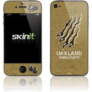   Oakland University Vinyl Skin for Apple iPhone 4 / 4S Sports