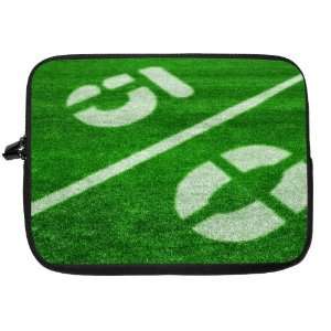Yard Line Football Field Laptop Sleeve   Note Book sleeve   Apple iPad 