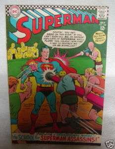 DC Silver Age Comic Book July 1966 Superman #188  