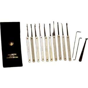 13 Piece Lock Pick Set with Tension Wrenches Everything 