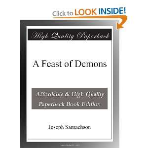 Feast of Demons Joseph Samachson  Books