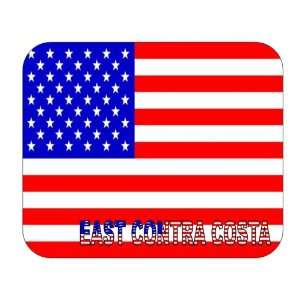  US Flag   East Contra Costa, California (CA) Mouse Pad 