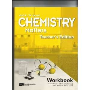 Chemistry Matters (Workbook (Teachers Edition)) (9789810109714) Tan 