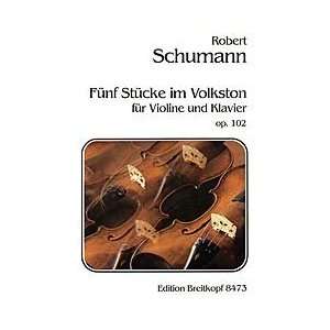  ) Robert (1810   1856) / ed. Maurice Hinson Schumann, Book Books