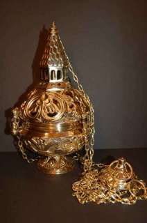 Fine ornate Traditional Censer (Thurible) + + chalice  