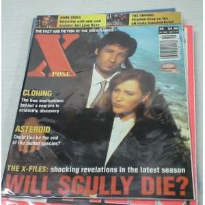   Magazine #9 X files David Duchovny Gillian Anderson xpose Books