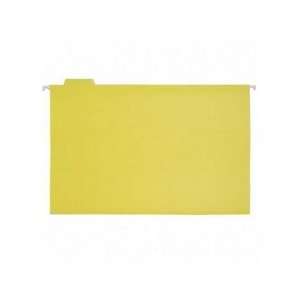   Products SP5315YEL Hanging Folder, 1/5 Tab Cut, Legal, 25/BX, Yellow