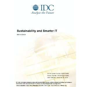  Sustainability and Smarter IT Marina Beale Books