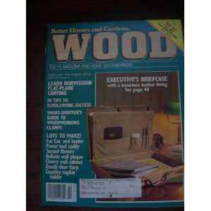    Better Homes and Gardens Wood February 1991 Magazine: Books
