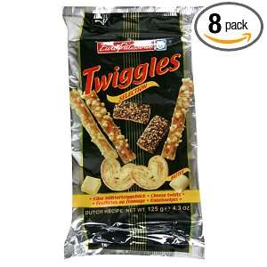 Euro Patisserie Twiggles, Assorted, 4.3 Ounce (Pack of 8)  