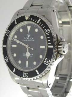 Rolex Submariner 14060, Papers, Excellent Condition, U235XXX, 1 Yr 