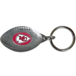  Kansas City Chiefs NFL Football Shaped Key Chain Sports 
