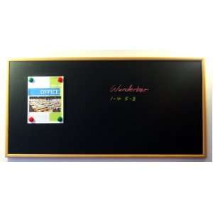   Black Board / Chalk Board (Medium wood tone frame)