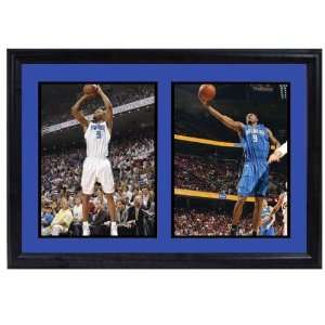 Two 8 x 10 Photographs of Rashard Lewis of the 2009 Orlando Magic in 
