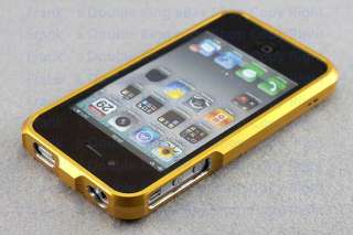 Aluminium Bumper Metal Case Cover for Genuine Apple iPhone 4 4S PF0400 
