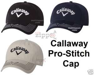 Callaway Golf Pro Stitch Cotton Unstructured Cap CAL510 Baseball Hat 3 